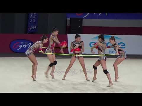 ITALY 3 balls 2 ropes - 2018 Thiais trainings