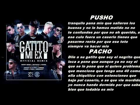 Benny Benni Ft  Brytiago, Noriel, Darkiel, Pusho & Mas  El Gatito De Mi Ex Remix 2018