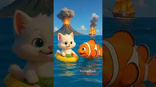 Download lagu Kucing lucu ketemu ikan tidak ramah #kartunkucing #nemo #ikan mp3