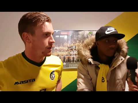 Wessel Dammers & Djibril Dianessy na Fortuna - Helmond "Ik was heel blij en wou bijna huilen."
