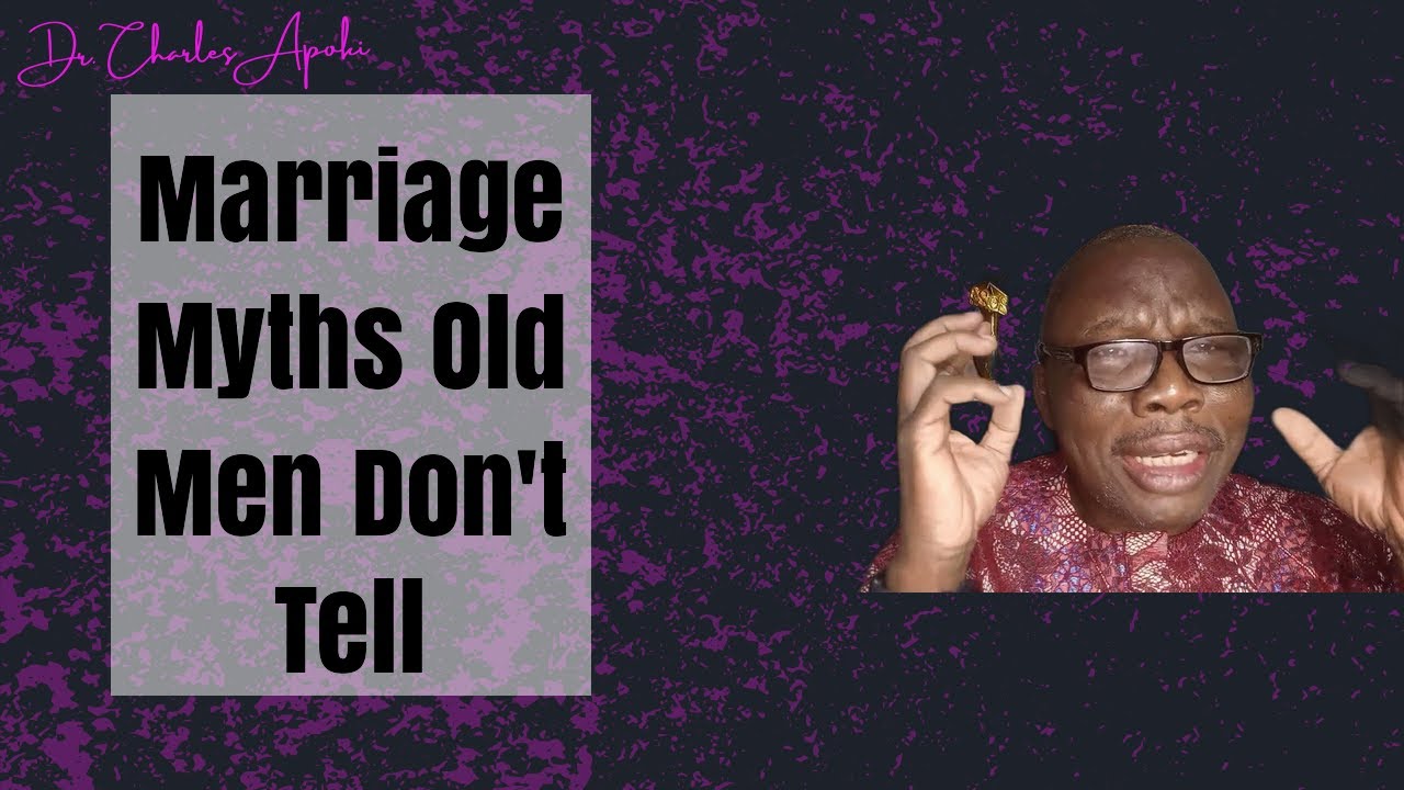 CRAZY THINGS IN MARRIAGE THAT OLD MEN DON'T SHARE WITH THEIR SONS..There is no ideal marriage.