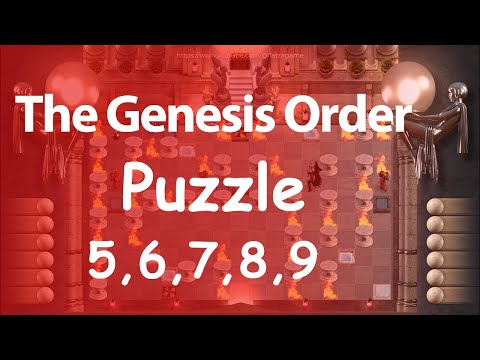 The Genesis Order puzzle 5 , 6 , 7 , 8 & 9 Walkthrough