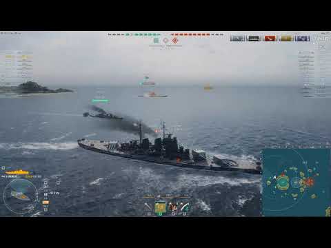 Turning point! The power of battleships！