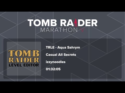 TRM V: Game #10: TRLE - Aqua Sahrym [Casual All Secrets] by izzynoodles in 01:32:05