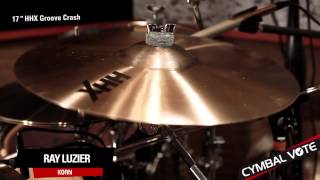 Video thumbnail for CYMBAL VOTE - Ray Luzier Demo's the 17" HHX Groove Crash by SABIAN Cymbals