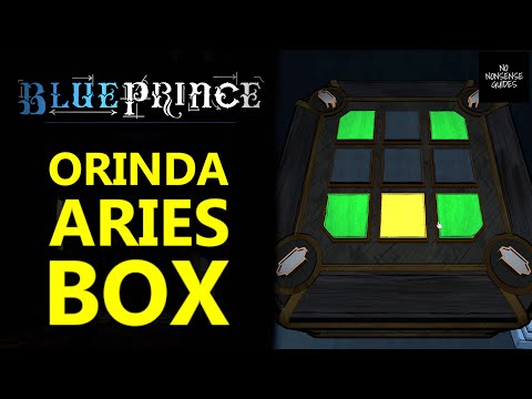 Blue Prince Orinda Aries Box Puzzle - Inner Sanctum Box Puzzle
