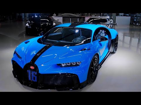 NEW 2025 BUGATTI Chiron Pur Sport - Brutal W16 Sound, Interior and Exterior details 4K