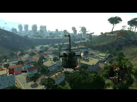 Mercenaries 2: World in Flames - PS3 - P.L.A.V. Contract - Eastern Merida Outpost (Blind)
