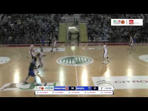 Ottavi, gara 2- FMC Ferentino 86 Mec Energy Roseto 74