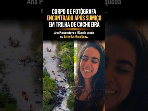 🚨 Corpo de fotógrafa é encontrado após dias de buscas #shorts #noticias #ultimasnoticias