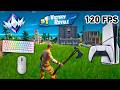 Fortnite Unreal Ranked Reload On PS5 Slim Keyboard Mouse Gameplay 120 FPS 4K