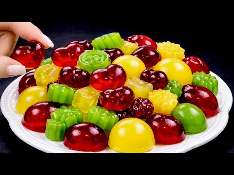 ❗Mein Lieblingsdessertrezept in 5 Minuten! Natürliche, schnelle und leckere Fruchtgummis!