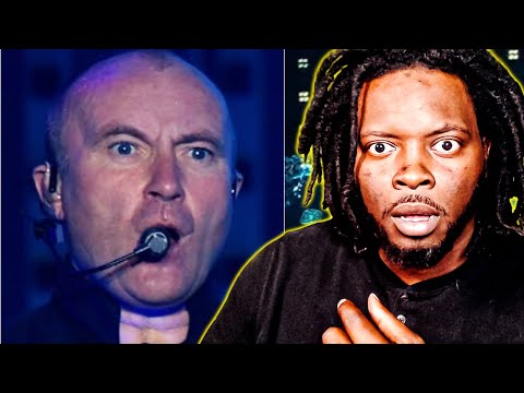 FIRST TIME REACTING TO PHIL COLLINS LIVE "IN THE AIR TONIGHT" REACTION