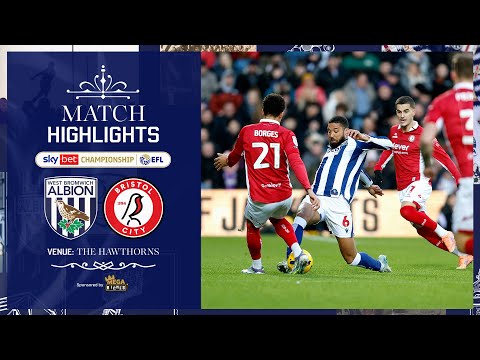Baggies suffer Boxing Day defeat in B71 | Albion 1-2 Bristol City | MATCH HIGHLIGHTS