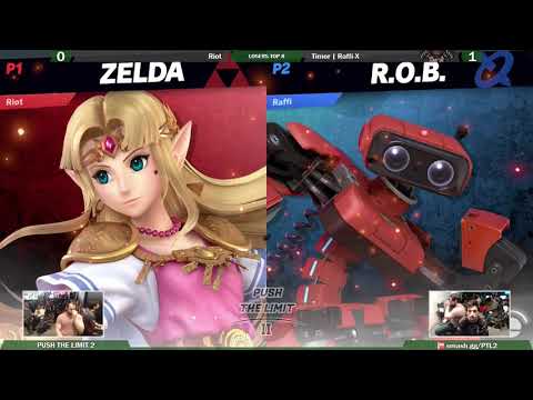 PUSH THE LIMIT 2 Singles (Losers Top 8) - Timor | Raffi-X (ROB) vs Riot (Zelda)