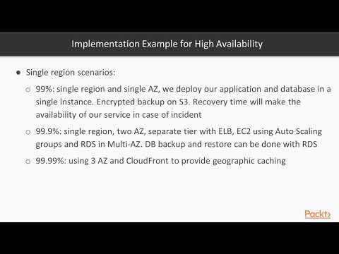 AWS Data Security Cross AZ and Cross Region Design Principles|packtpub com