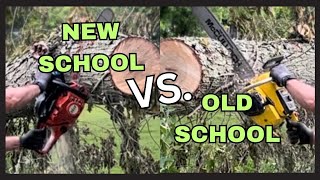 Is a MODERN chainsaw that much better?