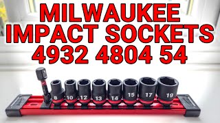 Milwaukee SHOCKWAVE IMPACT DUTY sockets 4932480454