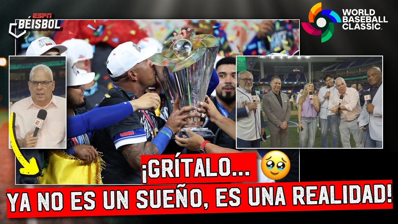 VENEZUELA SILENCIÓ a los MÁS GRANDES. NO ERA FAVORITO y es CAMPEÓN DEL CLÁSICO | ESPN Beisbol
