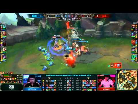 LGD (GODV Diana) VS M3 (Dade Viktor) Game 2 Highlights - 2015 LPL Summer W8D3