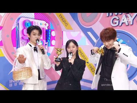 MC YEONJUN,JIHU,WOONHUK - MC cut Part 5 SBS INKIGAYO 231210 (The Last EP of 2023)