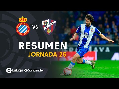 Highlights RCD Espanyol vs SD Huesca (1-1)