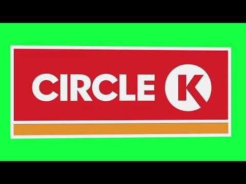Circle K Green Screen Logo Loop Chroma Animation