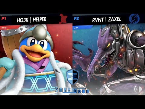 SmashDown Ultima Vol. 1 - Ho3K | HelpR Vs. RVNT | Zaxel - Winners Quarter Finals