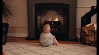 Камінокомплект TAGU HELMI PowerFlame 2 сірий зі звуком