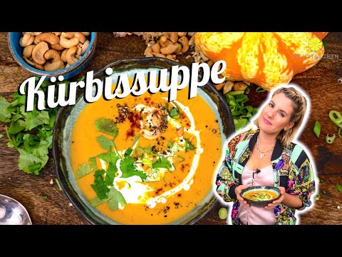 Die perfekte Kürbissuppe | mit Kokosmilch | Felicitas Then