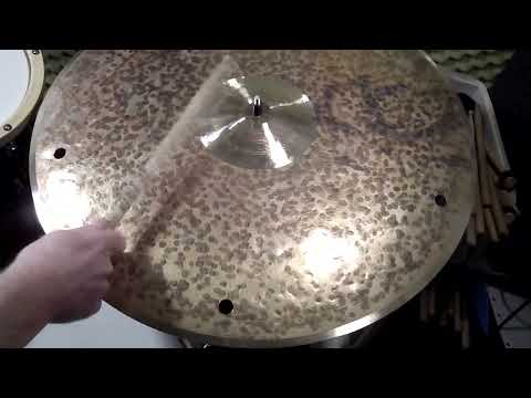 24 HSB EH Turk Ride, 3035g - Handcrafted cymbals by Craig Lauritsen