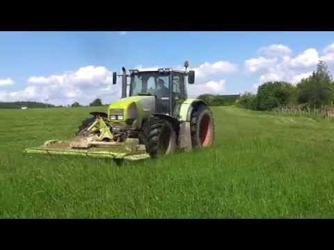 Claas Ares 836 RZ se 6 m sekačkama Claas Disco