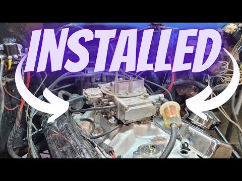 HOW TO EASILY INSTALL A HOLLEY CARBURETOR - Square Body Chevy C10 Build