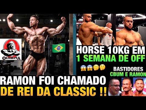 RAMON BUGOU O INSTA DO MR OLYMPIA E FOI CHAMADO DE REI DA CLASSIC BR + HORSE GANHA 10KG
