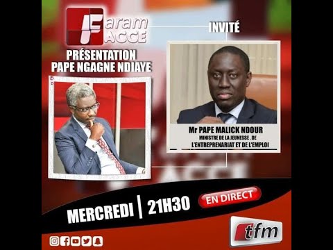 🚨TFM LIVE : Faram Facce - Invité : Pape Malick Ndour - Pr : Pape Ngagne Ndiaye - 02 Novembre 2022