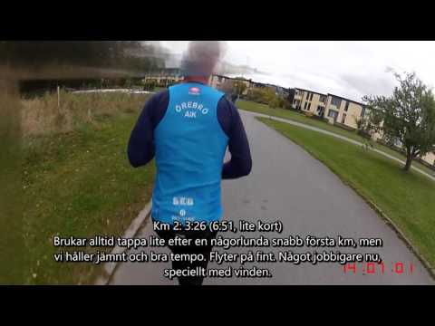 Hostruset 2016 - 5 km (Löparperspektiv, kort)