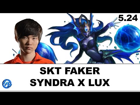 SKT Faker(Syndra) vs KT Fly(Lux) - Kr SoloQ