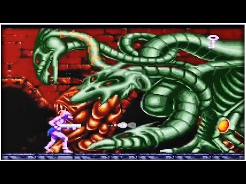Shadow of the Beast - All Bosses (Sega Genesis/Mega-Drive)
