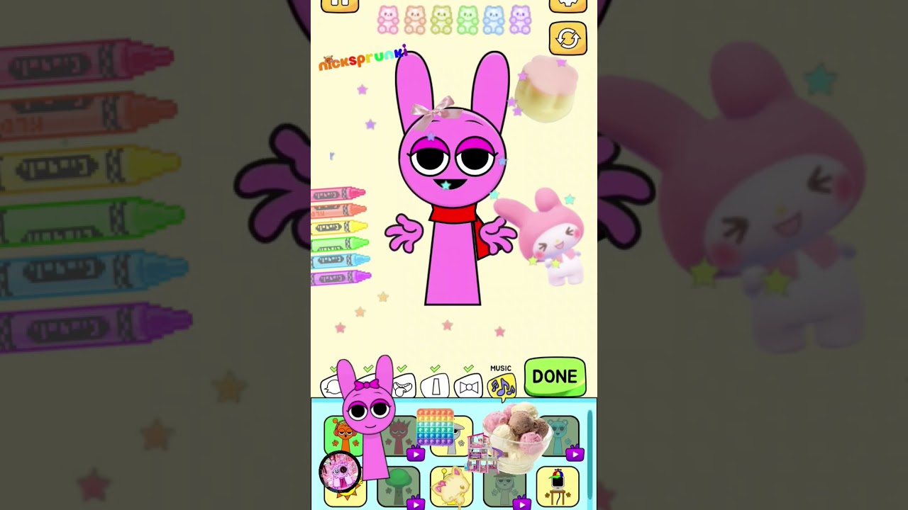 :3 oren x pinky x pinki !!🩷🧡💖