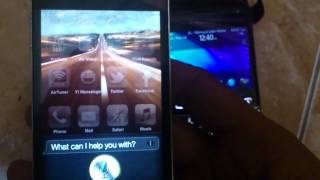 preview picture of video 'Siri iPhone 4 VS Sayit Blackberry Bellagio OS7 by echal.mp4'