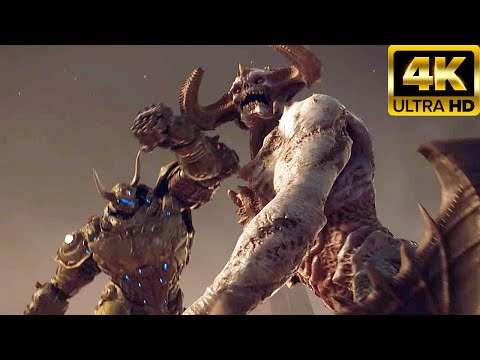 Army Of Hell Vs Army Of Heaven War Fight Scene FULL BATTLE - Doom The Dark Ages