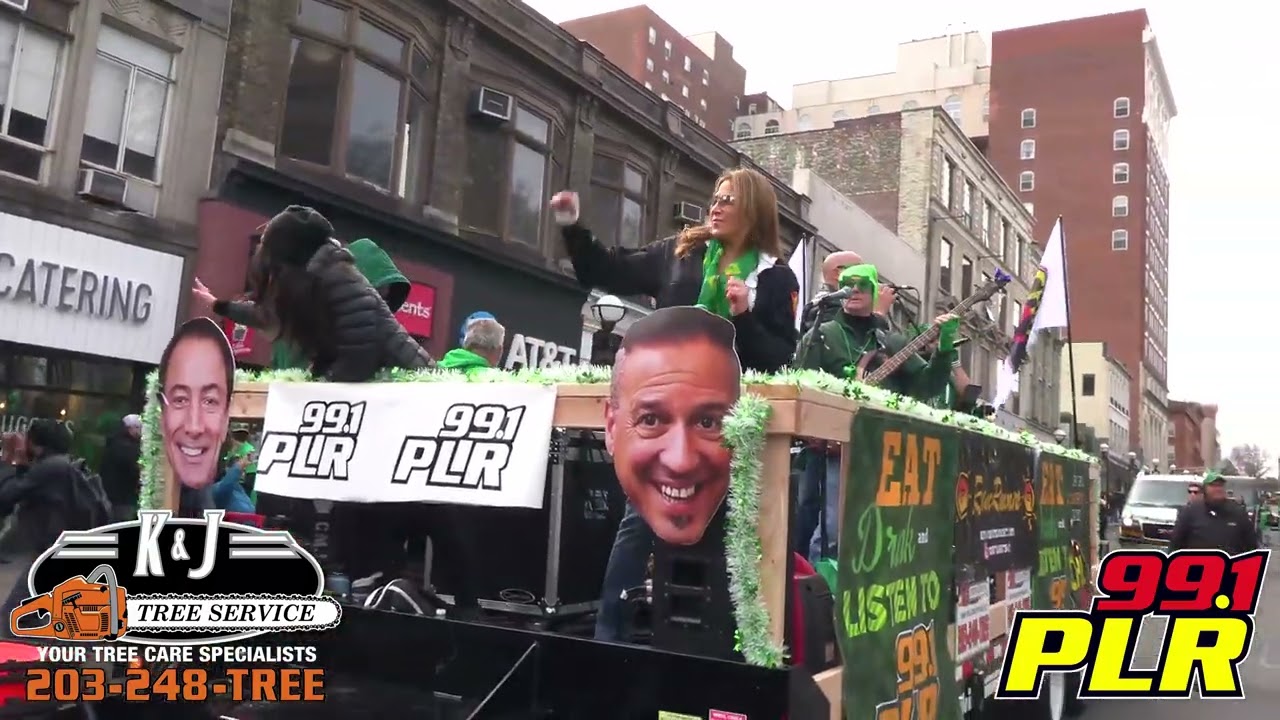 PLR at the New Haven St. Patrick's Parade 2023