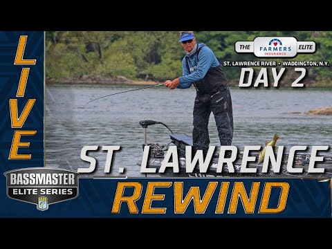 2021 Bassmaster LIVE at St. Lawrence River - DAY 2 (FRIDAY)