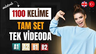 Bu 1100 Kelimeyle İngilizcede Seviye Atla! | A1’den B2’ye