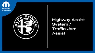 Alfa Romeo Highway Assist System/Traffic Jam Assist | How To