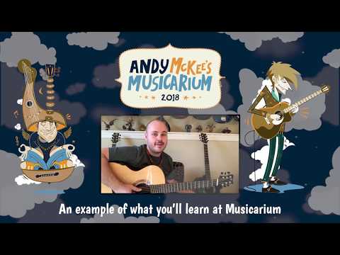Andy McKee Musicarium 2018 -Tutorial on 'Common Ground'