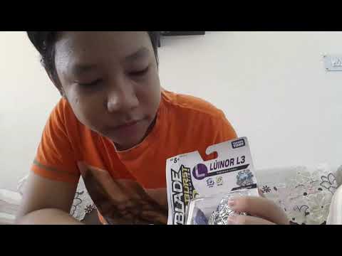 Nightmare Luinor Beyblade Burst Evolution Unboxing