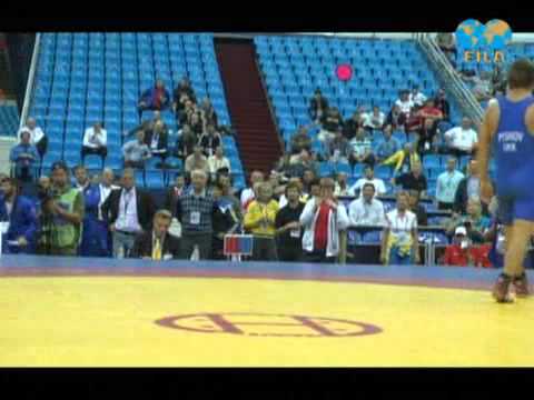 World Championship 1 4 Final GR 74Kg SHARAFETDINOV Imil PYSHKOV Dmytro