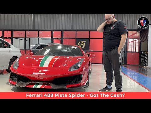 A $1.3M Ferrari 488 Pista Spider / Atelier