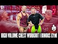 Dubai Vlog : Grow Your Chest With This High Volume Chest Workout at Binous 1 Gym